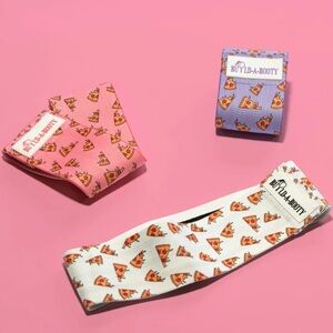 Build-A-Booty Resistance Bands (Pizza S,M,L 3 Pack) NEW
